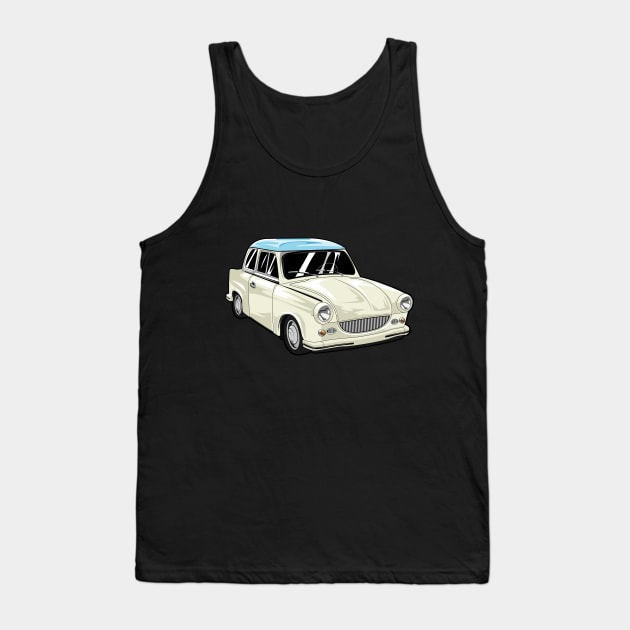 Retro vintage car Tank Top by Markus Schnabel